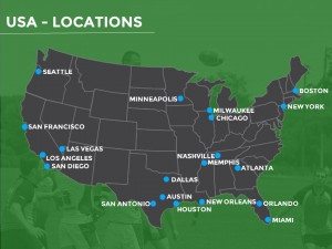 rugby tour locations in America