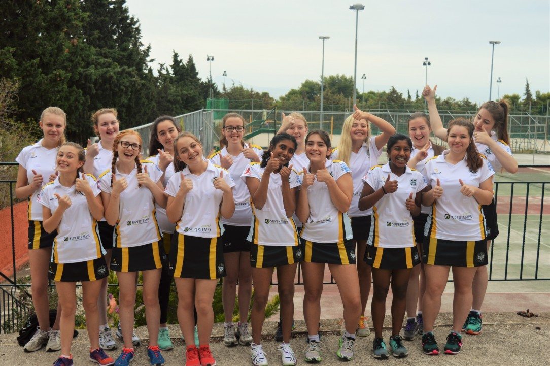Rydal Penrhos on a School netball tour to greece