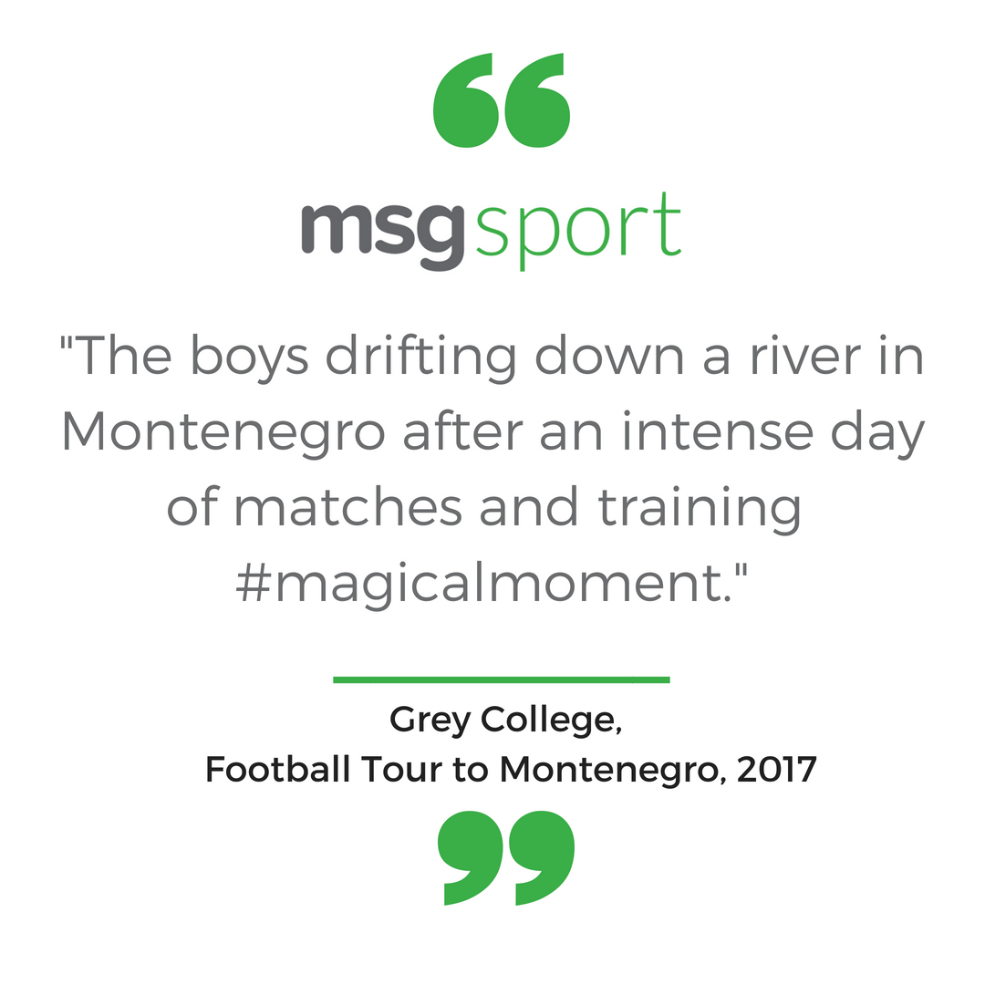 football tour to montenegro