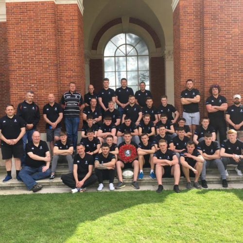 Nelson RFC pay their respects in Belgium Antwerp