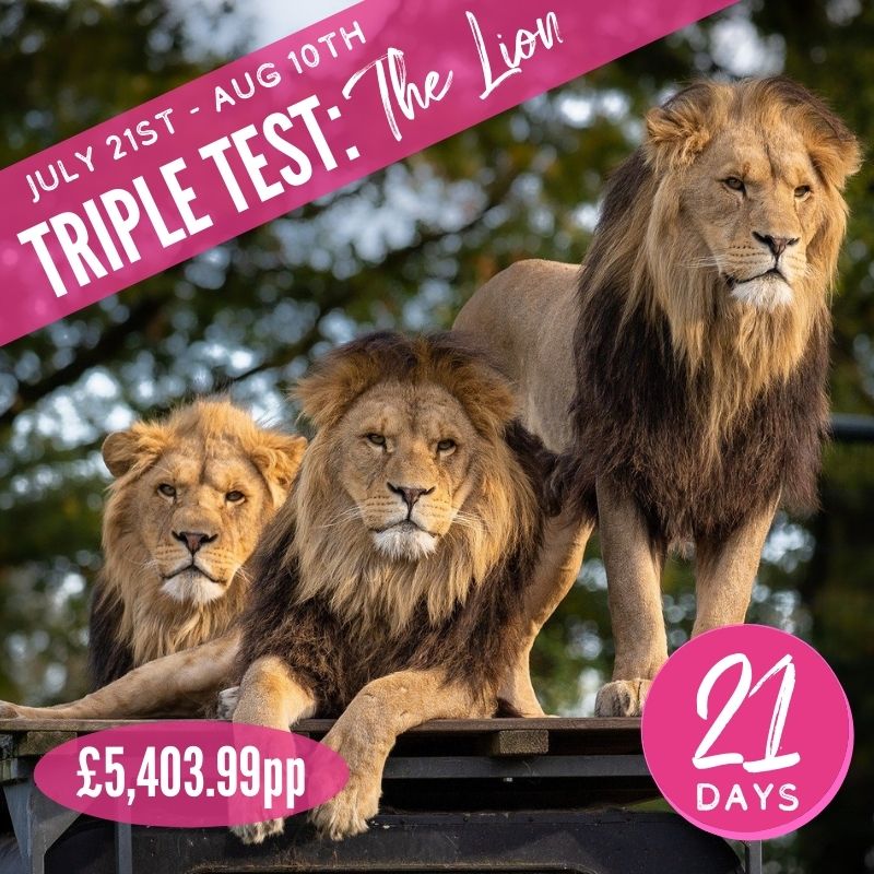 Triple Test The Lion 2021 Supporters Package