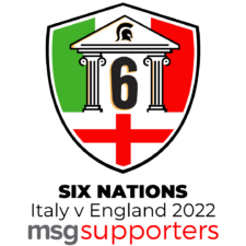 Italy v England 2022 Supporters badge