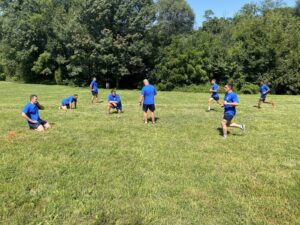 REME Rugby Training Session